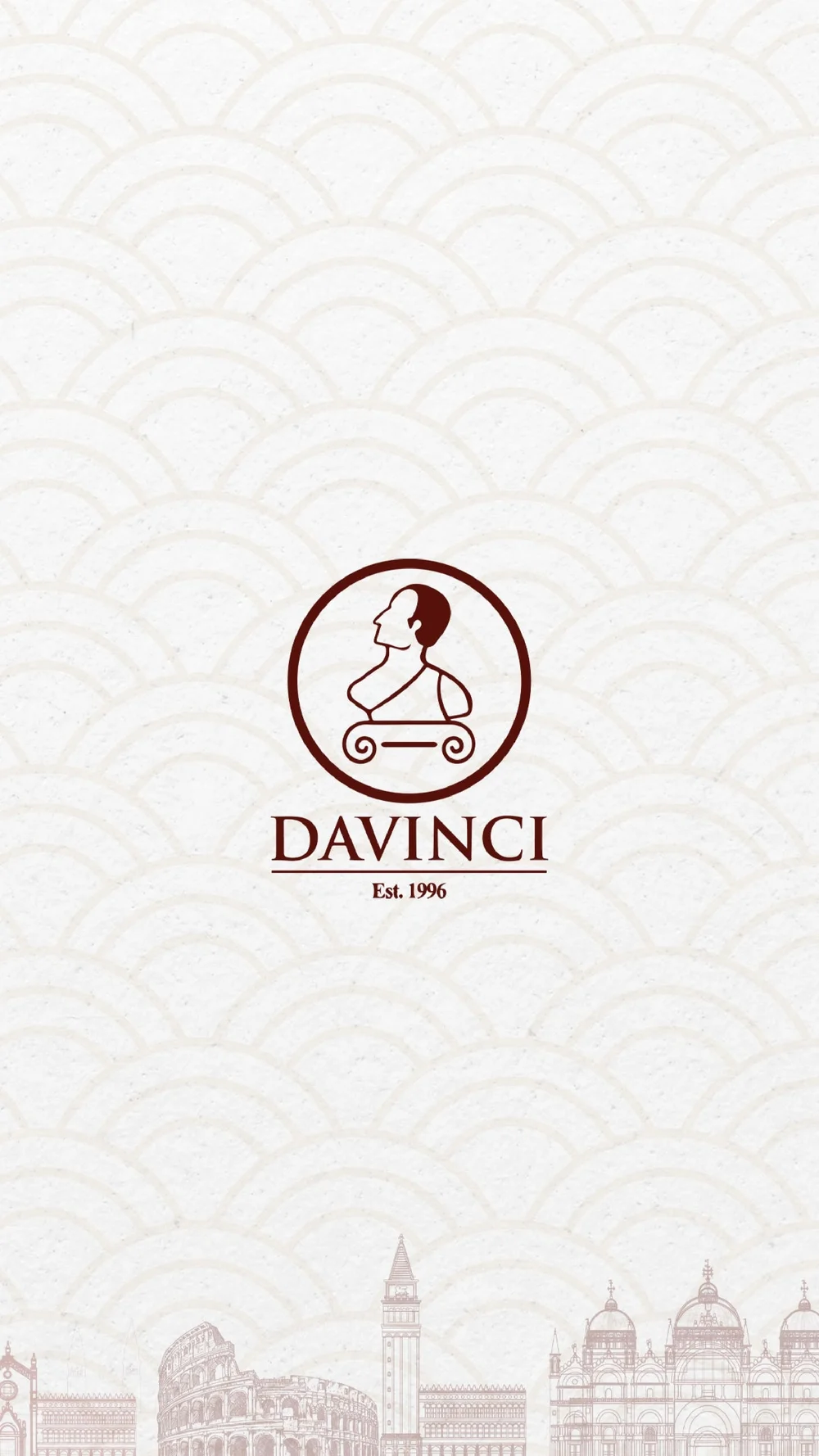 Da Vinci menu 1